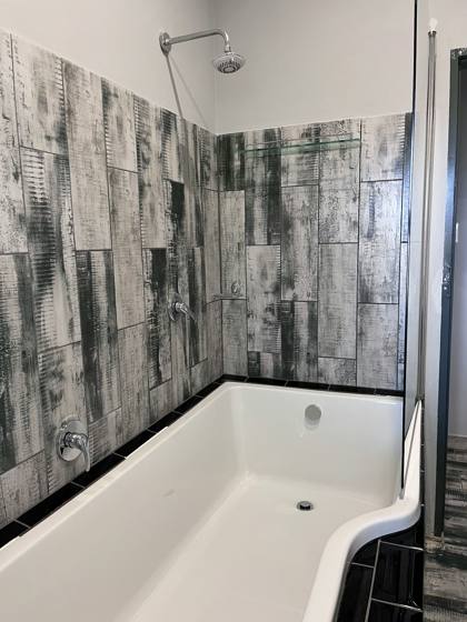 Shower and bath
